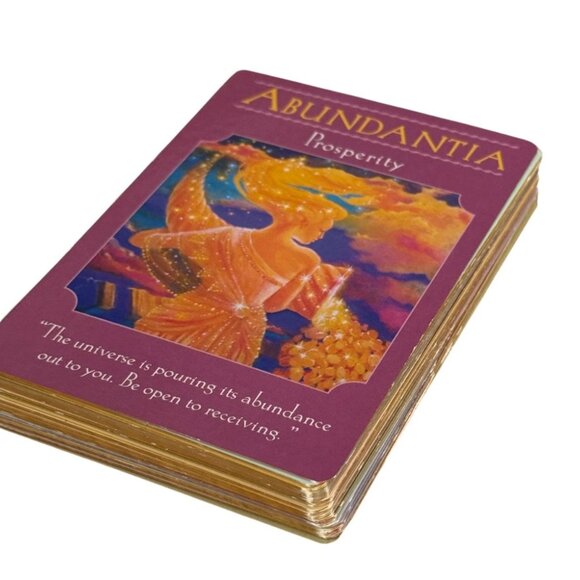 Goddess Guidance Oracle Cards Doreen Virtue OOP 44 Deck & Book Gilded - Picture 5 of 7